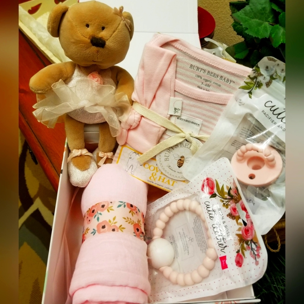 Pink Baby Ballarine Gift Box